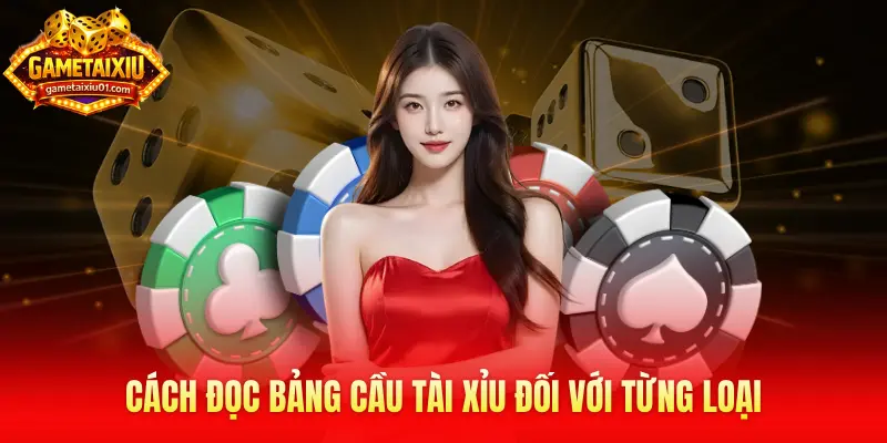 Cách đọc bảng cầu tài xỉu đối với từng loại