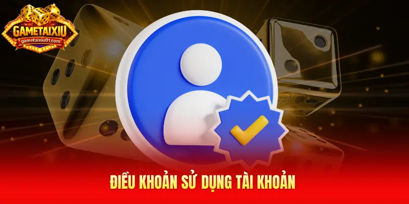 Điều khoản sử dụng về account cá nhân
