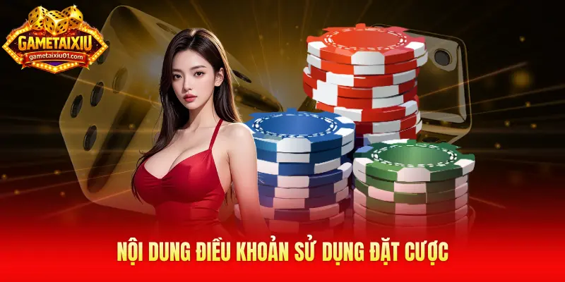 Nội dung điều khoản sử dụng đặt cược